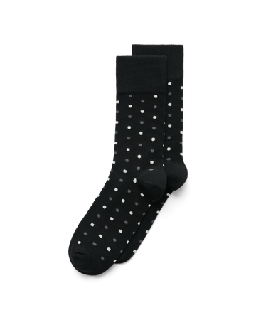 ECCO Classic Dotted Mid-Cut Socks