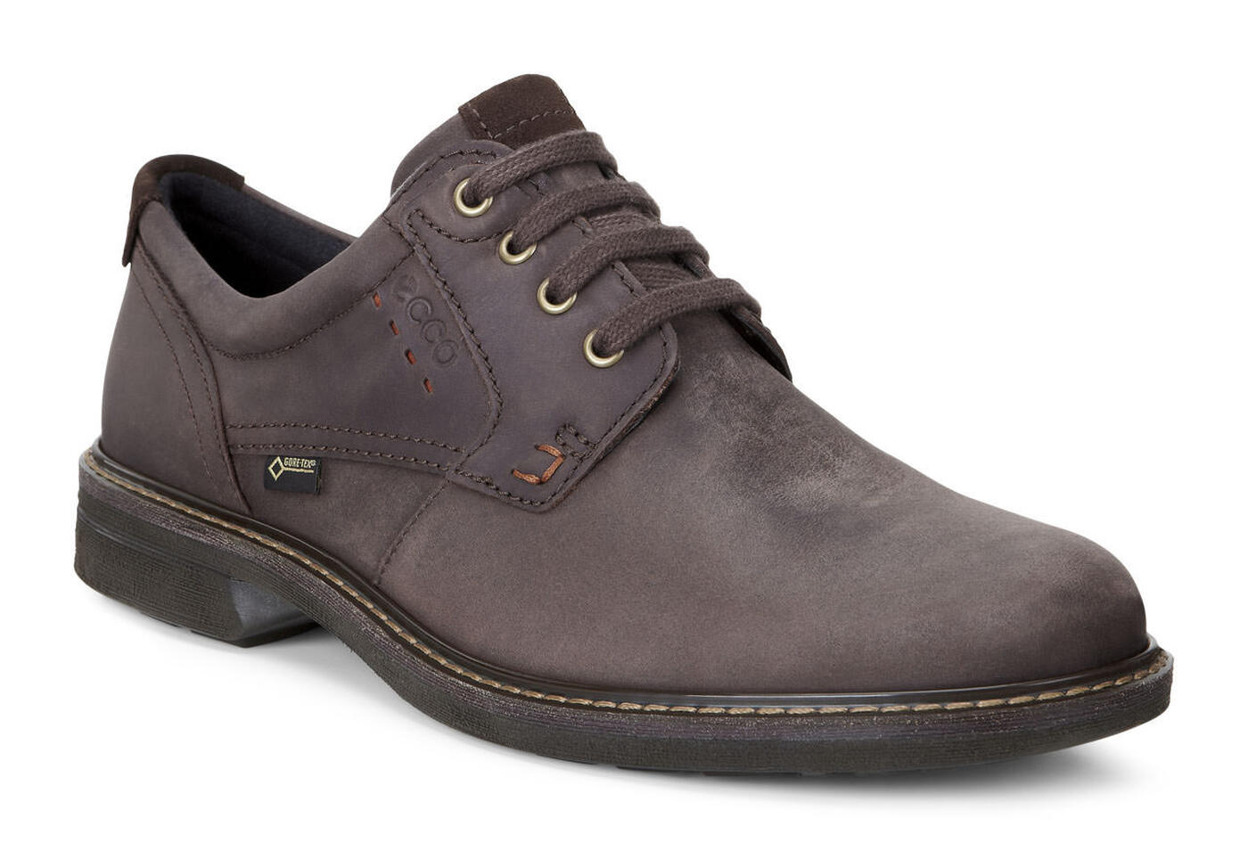 ECCO Turn GTX Plain Toe Tie | Men's Shoes | ECCO® Shoes