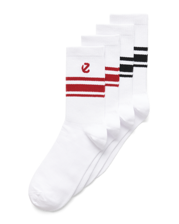 ECCO Retro Mid-Cut Socks (2 Pack)